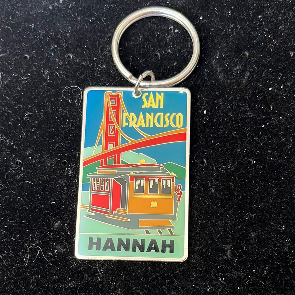 Hannah San Francisco Key Holder - Multicolor